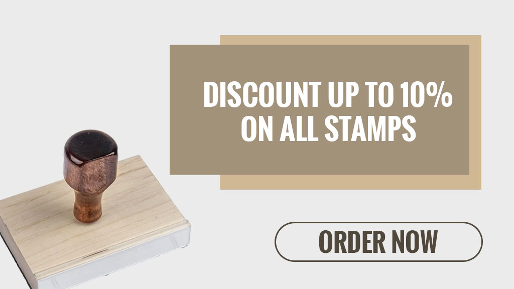 Stamps and Inks for business needs