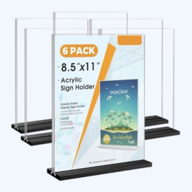 Customize Plastic Tabletop Signs & Order Online Now