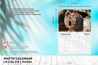 Custom Photo Wall - Calendar