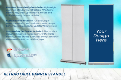 Customize Roll Up Standee & Order Online Now