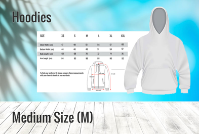 Custom Medium Size Hoodie - Hoodie