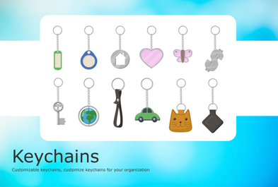 Custom Acrylic Rectangular Keychain - Keychain