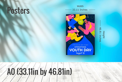 Custom A0 (33.11in by 46.81in) - Poster