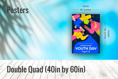 Custom Double Quad (40in by 60in) - Poster