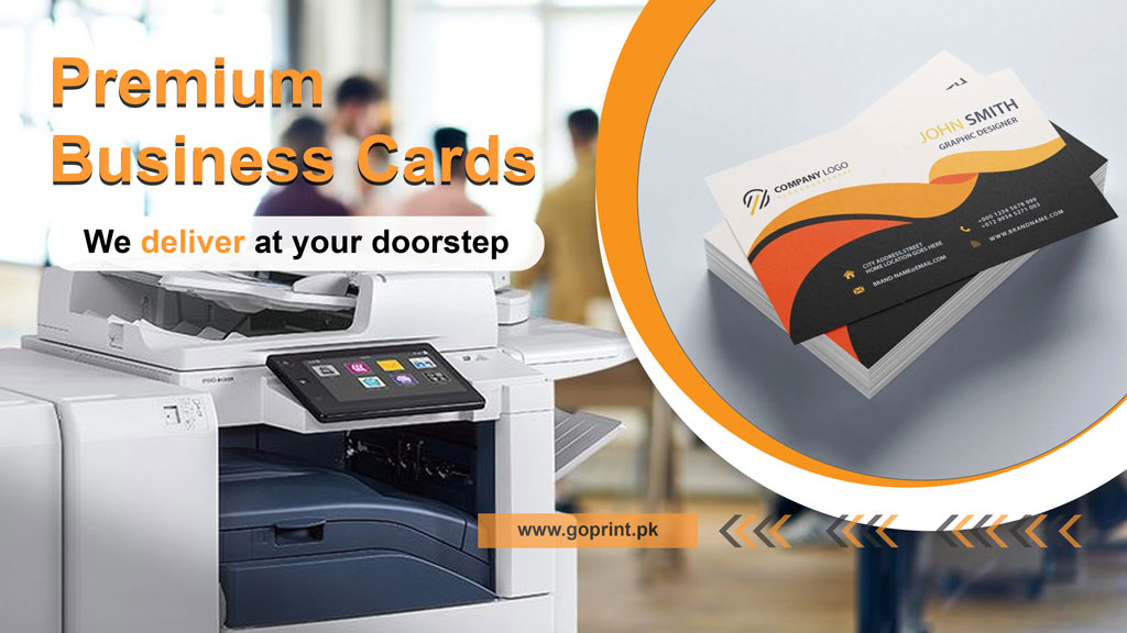 Design and print custom business cards online in Pakistan