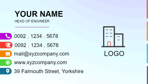 Architect business card