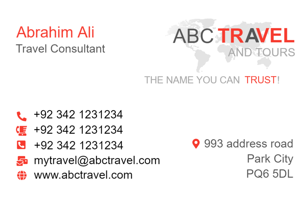 travel card template, Travel-card-template. Travel-card-template